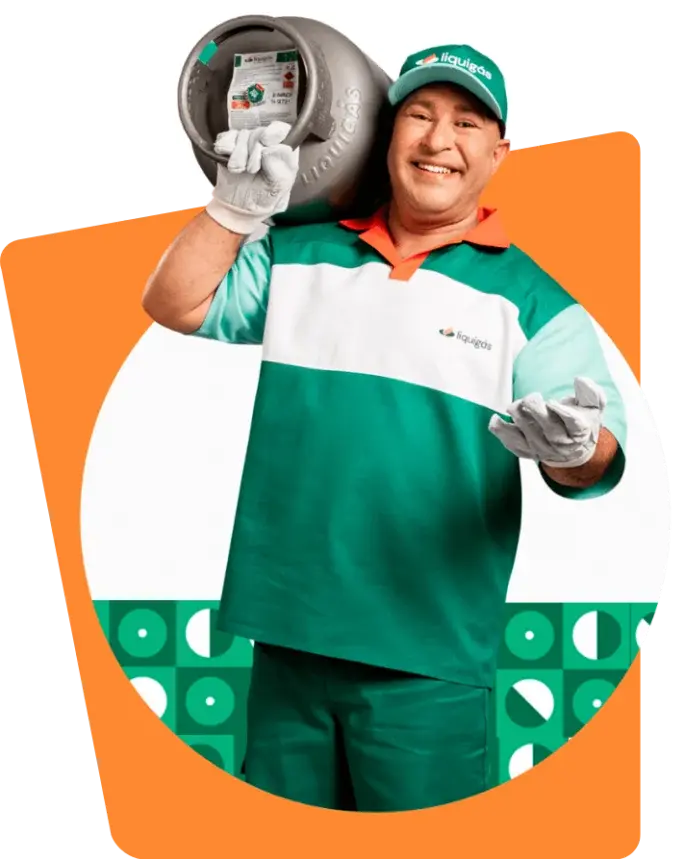 Entrega de gás Liquigás em Montes Claros